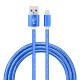 6ft Fast Charging MFI Lightning Cable Nylon Braided 2A USB To Lightning Cable