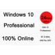 PC Microsoft Windows 10 License Key , Windows 10 Pro Activation Key 32/64 Bit