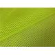 Polyester Reflective Fluorescent Mesh Fabric For Security Work Safety Vests