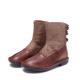 S213 Simple forest flat comfortable four seasons women's boots cotton and linen natural fashion all-match handmade women