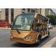 10 Passengers Electric Sightseeing Car , Electric Shuttle Car 7.5kw  AC Motor
