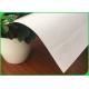 Two Side White Bond Paper Uncoated Woodfree Offset Printing Paper In 53gsm - 80gsm