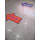Protection Floor 200um PVC Vinyl Stickers Hot Temperature Endurable