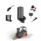 Wireless Forklift Camera Car Reversing Aid AHD 1080P Camera Speed Sensor