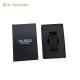 Luxury Custom Logo Black Lid And Base Rigid Boxes Paper Box Cardboard Paper Packaging Watch Box Packaging With EVA