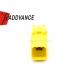7C82-0651-70 Automotive Male Sealed Yellow Wire-to-Wire 2 Pin Connector Housing For Male Terminals