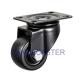 Top Plate Swivel Casters And Wheels 2 Inch 50mm Low Gravity Center Nylon Wheel