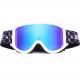 Adjustable Mirrored Snow Goggles Multi Coloured REVO Scratch Resistance