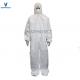 Full Payment White Overalls Suits Disposable Coveralls with Hoods and Shoe Covers