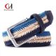 Braided Woven Elastic Belt Wax Rope Straw Men'S And Women'S Leisure Canvas Belt