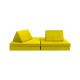 OEM Open-Ended Playroom Sofa 6pcs High Density Foam Play Mat Couch