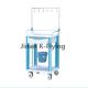 Height Adjustable Infusion Medical Trolley Cart With Wheels