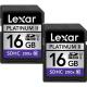 Lexar 16GB SDHC Card Platinum II 200x Class 10 UHS-I (2-Pack) Price $12