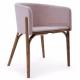 Dining Room Furniture Solid Wood Legs Nordic Modern Lounge Dining Room Armchair.