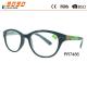 Classic culling reading glasses with plastic frame printed in the temple  ,suitable for men and women