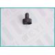 PP Black 24/400 Rubber Dropper Bulbs With Glass Pipette , Small Glass Dropper 