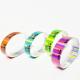 Plastic Glitter Party Wristbands Fashionable Custom Adjustable Size