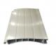 6000 Series Electrical Roller Shutter Aluminium Door Profiles Round Flat Aluminum Section