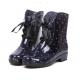 Women fashion Lace up rain boots,garden boots