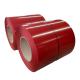 1000-1500mm PPGI Prepainted Galvanized Steel Coils Red Color Coated