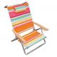 600D Polyester Arm Low Camping Foldable Chair Tommy Bahama Folding Beach Chair