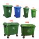 Dustbin Wheelie Trash Can 25L/70L/100L/120L/240L/360L/660L/1100L Plastic Foot Pedal Dustbin Trash Can Waste Bin