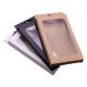 Kraft Paper Phone Case Window Box Packaging No Printing Gift with Clear Window