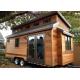 Mobile Prefab Light Steel Tiny House With Wheels Kit Home In AU/EU/US Standard