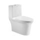 Dual Flush Elongated One Piece Toilets 0.9/1.3 GPF Siphon Jet