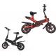 36V 10AH Lightest Electric Folding Bike Lithium Battery Powered Inflated Tire