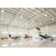Custom Color Modular Airport Hangar Construction Kit Airplane In Hangar Snowproof
