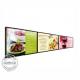 Narrow Bezel Wall Mount LCD Screen 500 Nits 43 Inch Horizontal Advertising Panel Video Wall