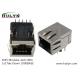 Shielded RJ45 Modular Jack Connector, Through Hole Type, 1000Mbps