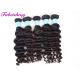 Real Human Virgin Brazilian Hair Extensions Loose Wave Soft And Thick