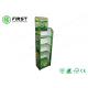 POP Customized Recyclable Corrugated Floor Cardboard Shelf Display Stand