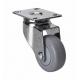 2.5 70kg Plate Swivel TPE Caster with TPE Wheel Material and Without Brake 37125-57