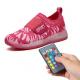Rechargeable Luminous Led Light Up Shoes , Simulation Led Light Up Sneakers