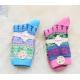 Fancy christmas tree design high warmth OEM winter wool thick dress socks for female