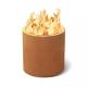 Portable Outdoor Camping Low Smoke Corten Steel Wood Burning Fire Pit