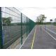 6.0mm 55x200mm Double Wire Mesh Fencing Pvc Coated And Galvanized Metal