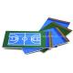 Smooth Surface Sport Court Tiles , Synthetic Acrylic Flooring Stadium Use