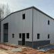 High Performance Metal Warehouse With Slope Roof And Hot Rolled H Section Steel Beams