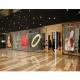 1000*1000mm Full Color Transparent LED Panel , Indoor Transparent Glass LED Screen Wall