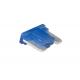 Low Profile 10.9mm Zinc Alloy Mini Blade Fuse Rated 32VDC 58VDC 60VDC 15A Blue For Automotive Passenger Car