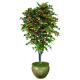 High Simulation Artificial Cherry Tree Red Fruits 160cm Custom Size Indoor Decor