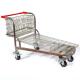 4 Wheels Load Capacity 500KG Heavy Duty Supermarket Transport Cargo Warehouse Platform Cart Trolley