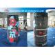 Airtight Pvc Inflatable Ring-Pull Can Advertising Air bottle For Sale