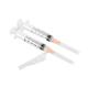 Disposable Retractable 3 Parts Luer Lock Safety Vaccination Syringe With Safety Needle