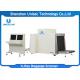 Security Check X Ray Baggage Scanner Machine For Airport And Metro Station