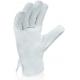 OEM ODM Rubberized Palm Leather Work Gloves Pasted Cuff